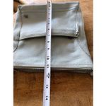 The Sak Leather Crossbody Bag Ice Grey Adjustable Strap Shoulder Purse Photo 2