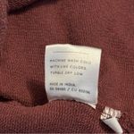 Pact  Women’s Maroon Crewneck Sweater 100% Organic Cotton Size Large Photo 8