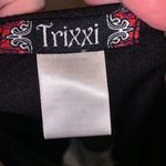 Trixxi black white pink fit n flare formal prom dress Photo 7