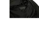 Topshop  Black Satin Lace Up Back One Piece Romper Size Women's 4 Photo 3