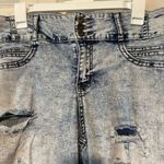 No Boundaries  Light Blue Distressed Skinny Jeans Photo 1