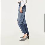 ZARA  mid-rise straight fit jeans Size 2 Photo 4