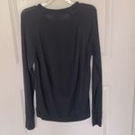 Athleta Black Abyss Crossover Sweatshirt XS Photo 2