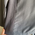 Cherokee  unisex Large uniform scrub long sleeve top grey and green stretchy Photo 1