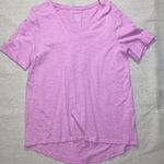 Chico's Bubblegum Pink High-Low Short Sleeve The Ultimate Tee - Medium Photo 0