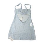 Rumored Loverboy Mini Dress MEDIUM Forget Me Not Blue Sweetheart Coquette Floral Photo 5