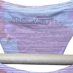 Outdoor Voices  Techsweat Camo Coral Longline Sports Bra Size Small Photo 5