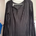 Marled Reunited Black Top Photo 1