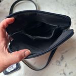 Liz Claiborne Vintage Navy Bag with Gold Chain Photo 7