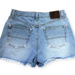Ralph Lauren Polo Jeans Company High Rise Fringed Denim Shorts Photo 2