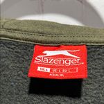 Slazenger  Olive Green Fleece Zip Up Hoodie Woman’s Size Large Photo 1