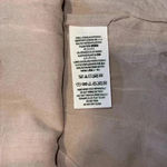 Free People Metallic Rose Gold Glitter Faux Suede Zip Mini Skirt Size 4 A913 Photo 3