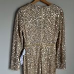 Mac Duggal NEW  Long Sleeve Sequin Jumpsuit Photo 8