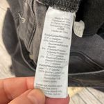 Madewell  9” Mid Rise Black Women’s Jeans Button Fly raw hem waist 25” Photo 8