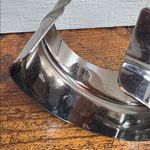 Silver Metallic Cuff Bracelet Photo 4