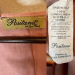 Positano Jean Paul Linen Midi Dress Pink Size XXL Photo 4