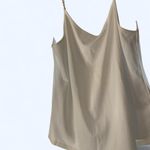 Flamingo White Camisole gold chain top XL NWT Photo 2