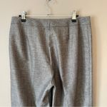 Lafayette 148  NY Taupe Lightweight Wool Blend Wide Leg Trouser Dress Pants Sz 8 Photo 4