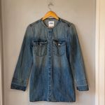 ZARA NWOT TRF Denim Dress Long Sleeves Blue Photo 5