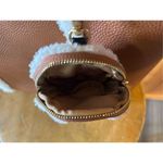 Anne Klein Women Camel color Faux leather Faux Shearing Small Totes Bag handbag Photo 9