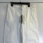 Nili Lotan Eliot Boy Pants size 8 white cotton NWT Made in USA Photo 4