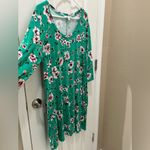 PIONEER WOMAN green floral dress size XL Photo 3