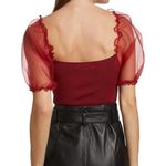 ASTR The Label Darling Mesh-Sleeve Bodysuit Photo 6