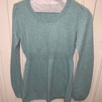 Banana Republic Women's Blue Pullover Sweater Size Medium Long Sleeve Photo 0