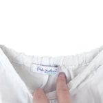 Fresh Produce White Tencel Drawstring Capris Sz M Photo 1