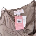 Birdy Grey NWT Kira Taupe One Shoulder Maxi Dress Bridesmaid Formal Gown Small Photo 4