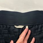 Soft Surroundings  Black Linen Wide Leg Pull On Pant M Photo 3