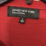 Jones New York Orange front-sequin light cardigan Photo 4