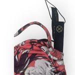 new Vix ⁂ Beach Bikini Triangle Halter Top ⁂ Pink Tropical Floral Print ⁂ Large Photo 7