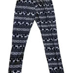 Chances Women’s Black White Cozy Novelty Print Soft Pajama SZ L # 1057 Size L Photo 0