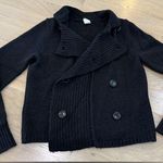 J.Crew women’s Wool blend button up black cardigan size small Photo 0