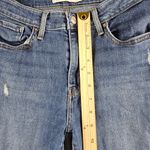 Levi's  721 High Rise Skinny Blue Jeans Distressed Women's Size 28 Photo 4