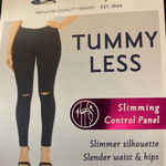 Seven 7 Jeans Seven7 Tummyless black hi rise jeans size 12 Photo 6