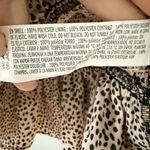 Anthropologie La Ven Smocked Bodice Blouse in Tan & Black Speckle Print - Size M Photo 7