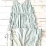 Cambridge Clothing Co. S/M Womens Denim Jean Maxi Dress Tie in Back Size Small Blue Photo 0