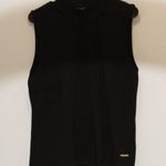 Andrew Marc Marc New York Black Ribbed Tank Size Large Photo 1