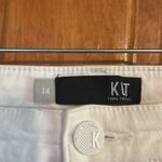 Kut From The Kloth  High Rise White Cropped Jeans W/Raw Hem Size 14-EUC Photo 1