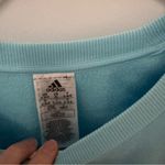 Adidas  Light Blue Crewneck Sweatshirt Photo 2