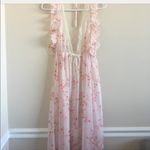 Victoria's Secret Victoria’s Secret Rosebud Chiffon Flyaway Robe Photo 3