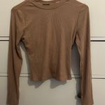 NWT Boutique Top Brown Photo 1