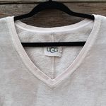 UGG  Top Daisy Fleece Cotton Blend V-Neck Long Sleeve Top Size S Photo 1