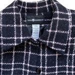 Sag Harbor Vintage  Shimmer Tweed Blazer Jacket Size 14 Photo 1