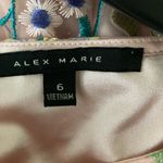 Alex Marie  Multicolor Floral Midi Dress Photo 5