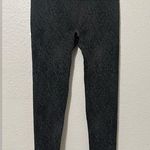 Soma Leggings Womens Large Grey Black Slimming Jacquard Snake Print Stretch NWT Gray Size M Photo 0