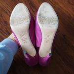 Giuseppe Zanotti  Fuschia Edgy Feminine Barbiecore Slingback Suede Pumps 36.5 Photo 5