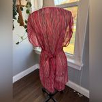 Becca  Printed Swim Cover Up Size M/L EUC Photo 3